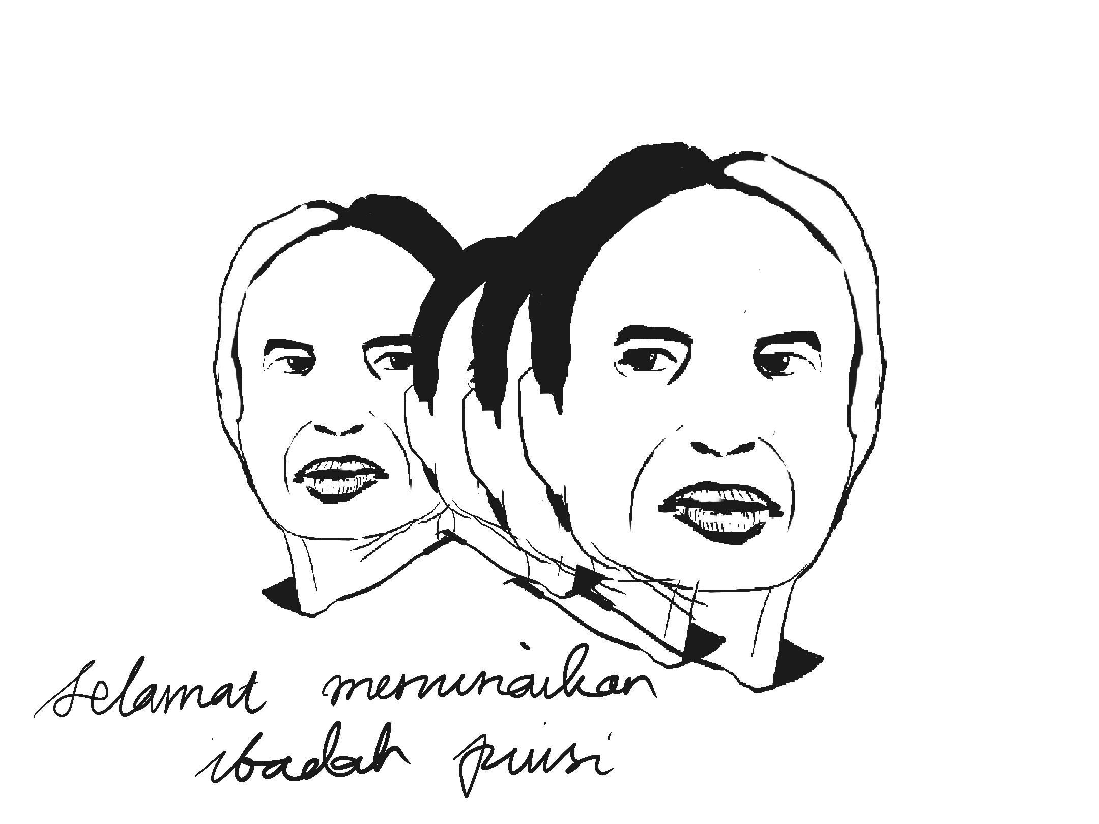 Ilustrasi esai "Joko PInjaman" Joko Pinurbo.