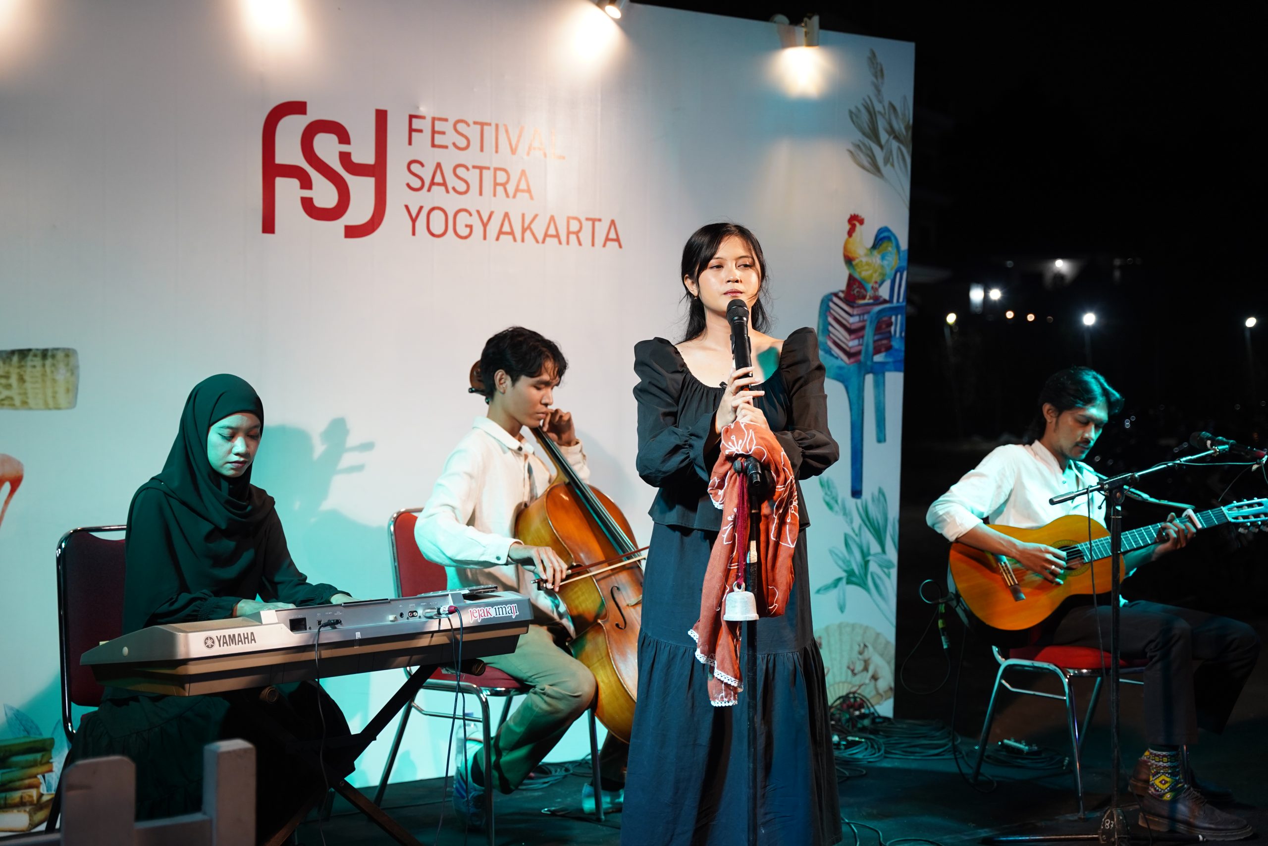 Penampilan Musik dan Monolog Turut Meriahkan Festival Sastra Yogyakarta 2025