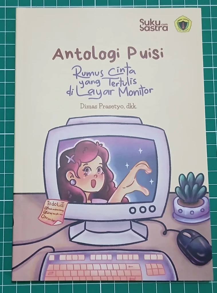 Buku Antologi Puisi RUmus Cinta yang Tertulis di Layar Komputer.